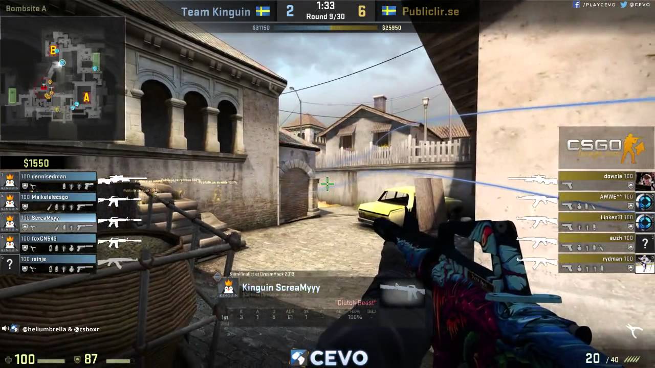 Team Kinguin vs Publiclir.se (CEVO-P Placement Tournament CS:GO Season ...