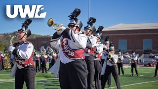 UWL Screaming Eagles Marching Band Halftime Show 2025