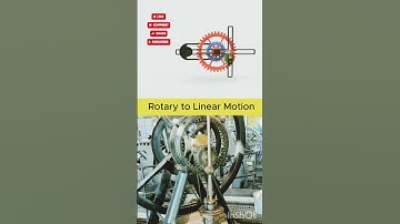 Rotary to Linear Motion#automobile #engineblock #machinist #engineering #machine #ommmechanic