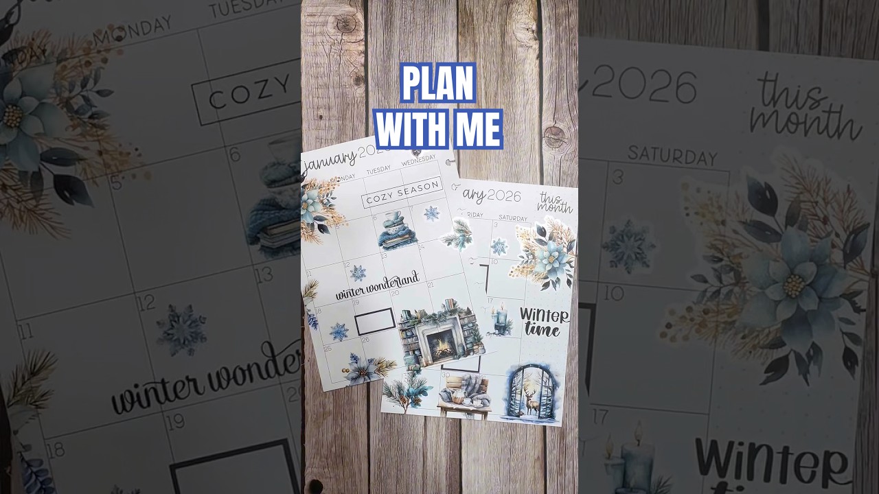 Plan With Me | Monthly Spread 