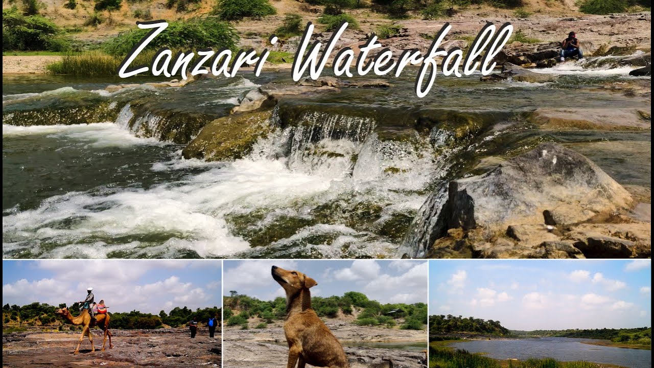 Zanzari Waterfall  |  ઝાંઝરી ધોધ  |  जाँजरी झरना  |  Near Ahmedabad , Gujarat,  India |  Video Tour