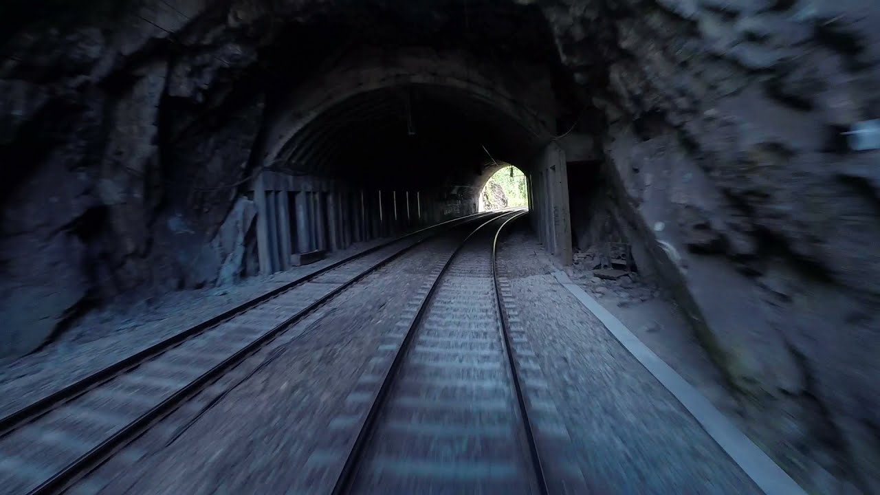 Østfoldbanen Oslo S-Ås fra førerrommet