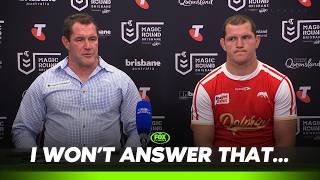 Woolf endorses potential State of Origin debutants 👀 | Dolphins Press Conference