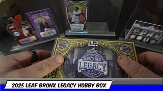 2025 Leaf Bronx Legacy Hobby Box 6,7