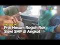 Pria Mesum Ketangkap Basah 'Obok-obok' Rok Siswi di Angkot
