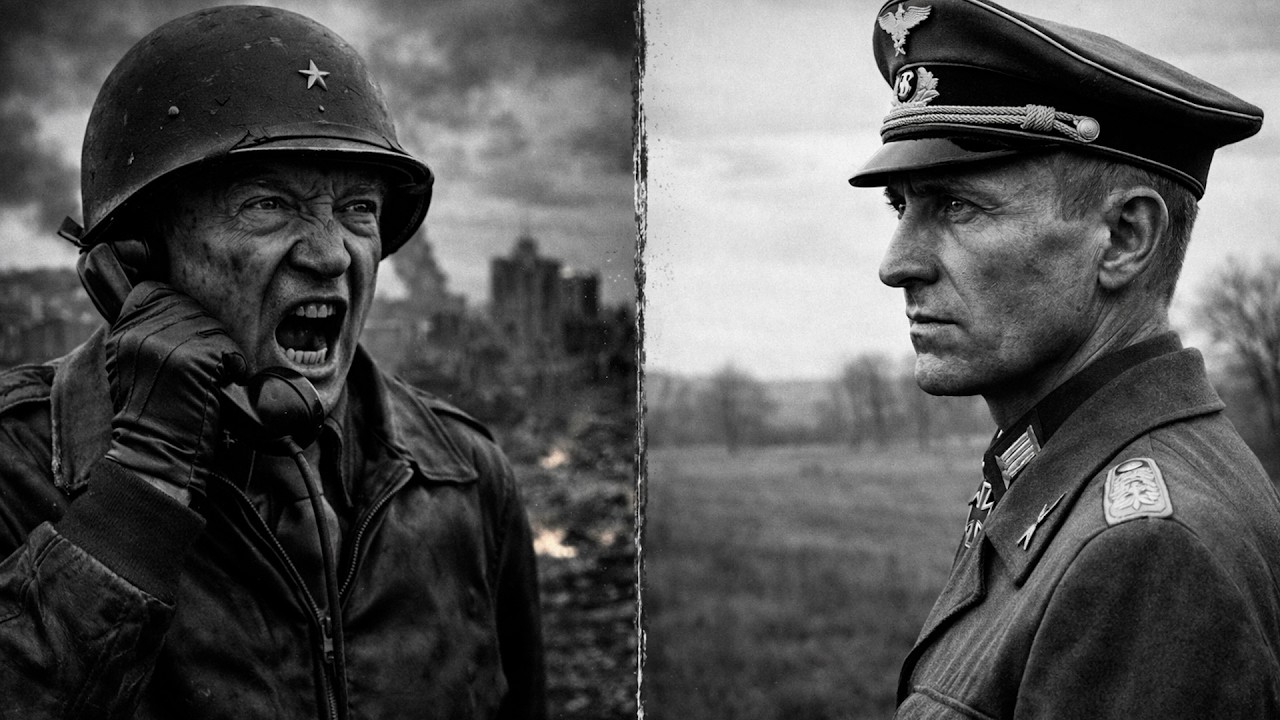 NIE UWIERZYSZ: Co Patton zrobił z majorem, który nie chciał się poddać!