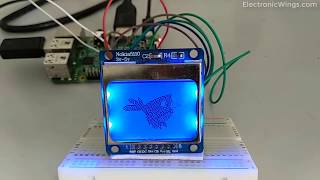 Display image, text on Nokia5110 display using RaspberryPi