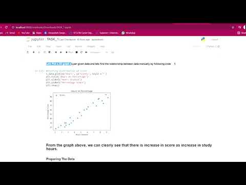 Data Science & Business Analytics Tasks TSF INTERN TASK 1