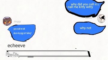 If piggy characters had a group chat