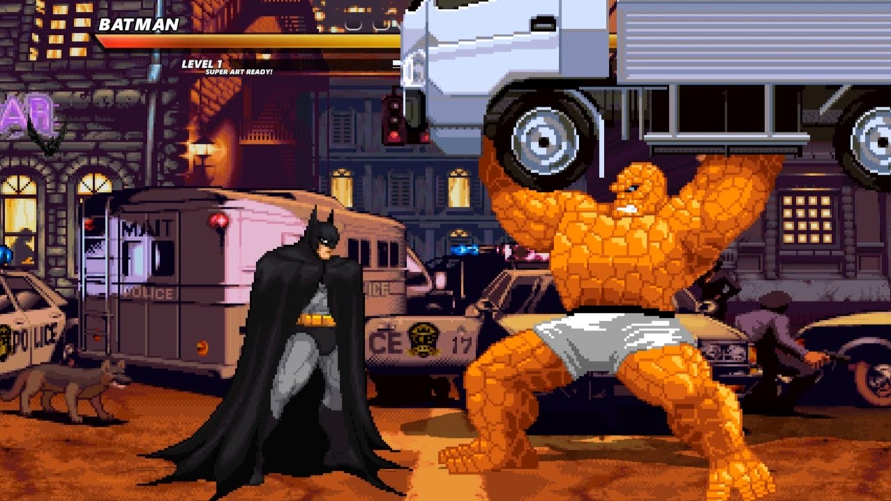 BATMAN vs THE THING - The most epic fight ever made 🔥 - YouTube