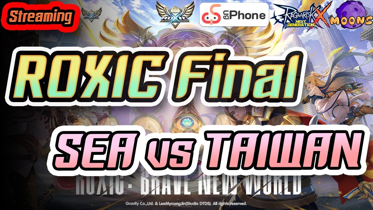 Moons CH 🔴 Streaming EP.295 - ROXIC Apex Round Final : SEA vs TAIWAN ...