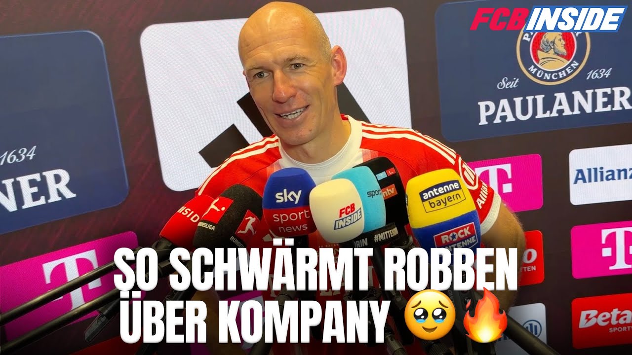 „Beeindruckend!“ – Arjen Robben ist begeistert von Kompanys Super-Bayern