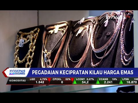 Emas Mengkilau, Pegadaian Kecipratan Kilau Harga Emas