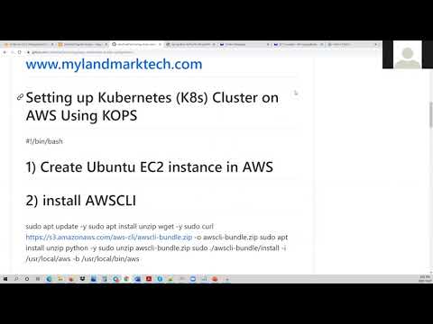 Kubernetes Installation using KOPS in AWS - Landmark Technology ...
