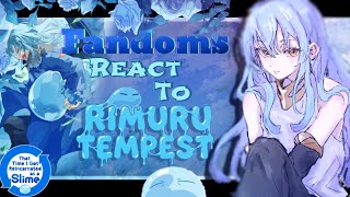 Fandom react to Rimuru Tempest [part 3/9] (Full)