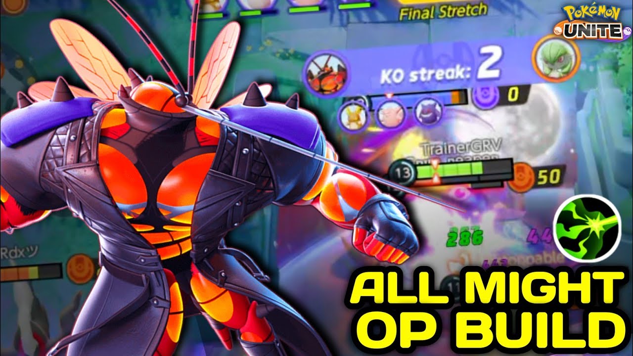 100K Damage 😳 This Tournament All Might Buzzwole Build is Broken 😮 Pokemon Unite 