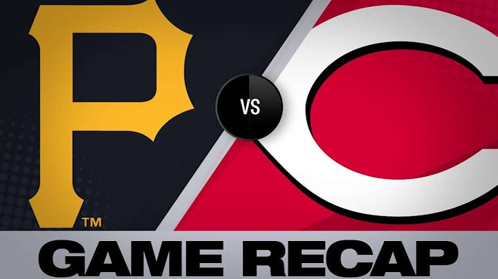 5/28/19: Dietrich's 3 homers power Reds past Pirates