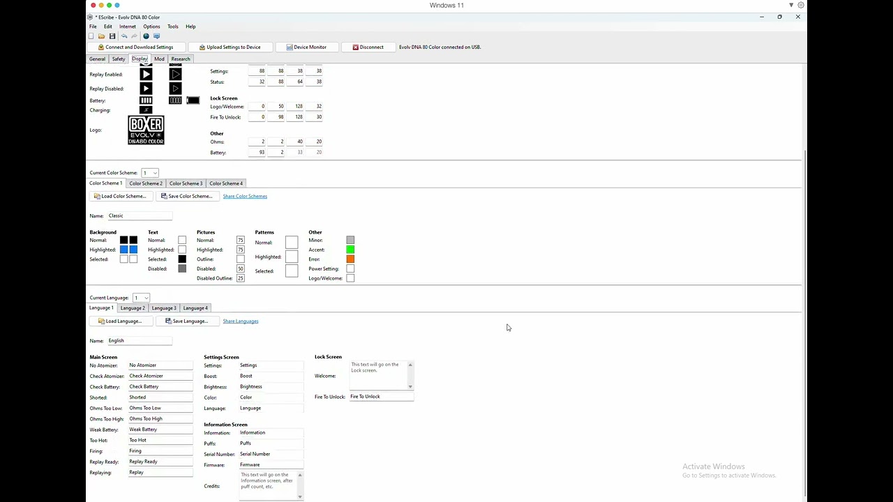 Escribe Tutorial for Evolv DNA80 Color
