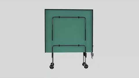 Ping Pong Table Set - motion graphics video