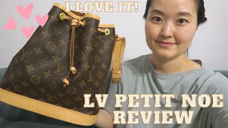 Louis Vuitton Petit Noe Review | I LOVE IT!