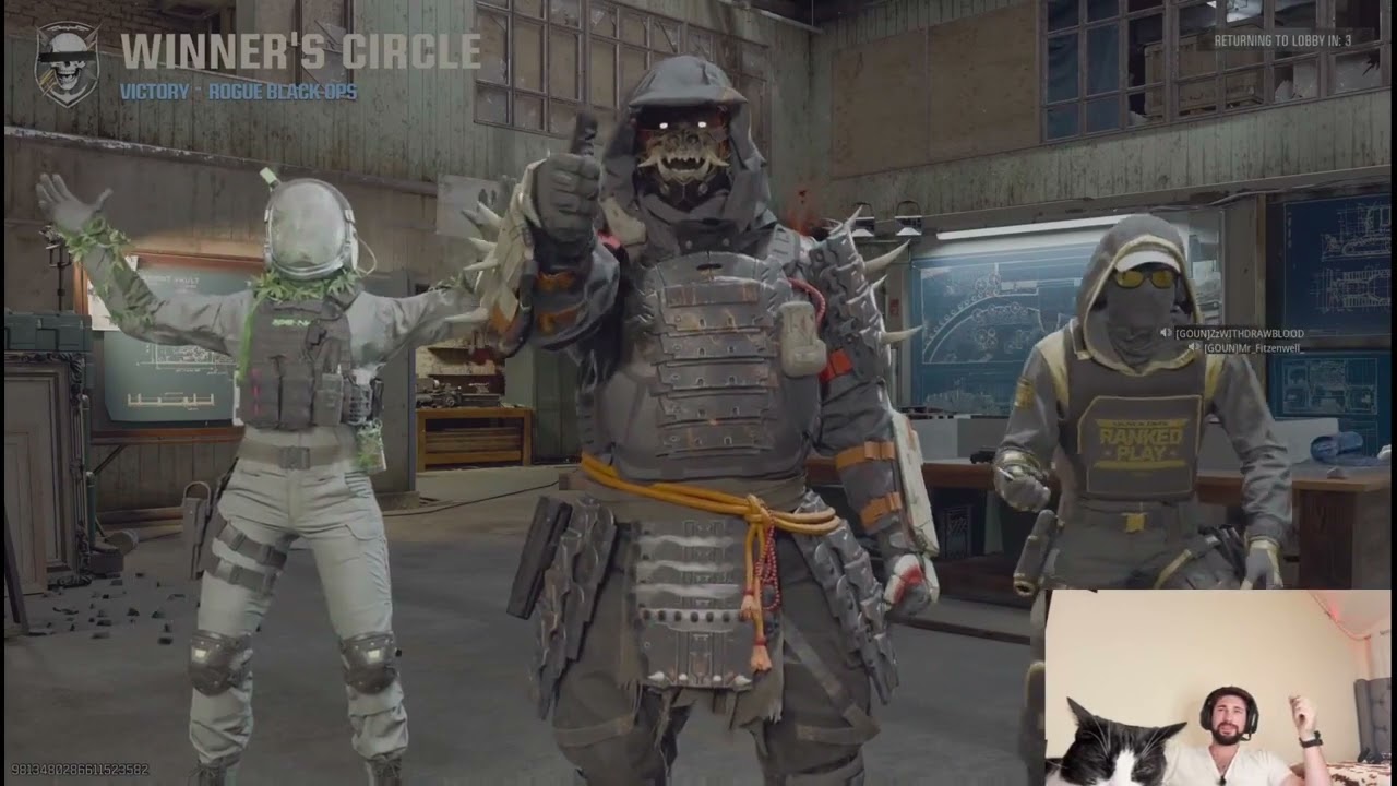 My Cat Judging Me Playing COD 6! 😼