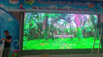 Trường Tiểu học Quảng An | Ledone thi công dự án thầu màn hình LED P3 ngoài trời tại Sân Trường học