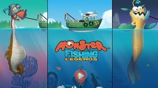 Monster Fishing Legends | Fishing Game (Android Gameplay) | Cute Little Games screenshot 1