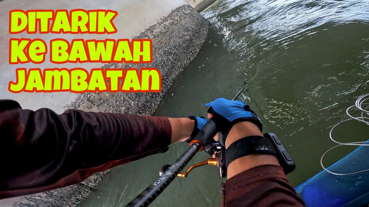 Ada lagi monster bawah jambatan ni?? | Kayak Fishing Jambatan Penang
