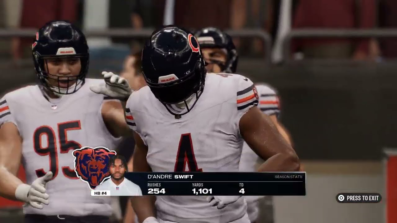 2026: Week 16 - Bears vs. Saints 2nd Half