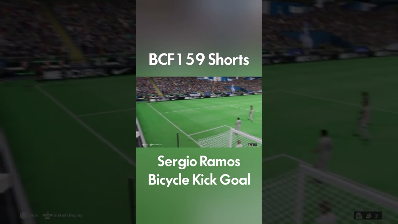 BCF159 Shorts Sergio Ramos Bicycle Kick Goal 