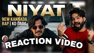 NIYAT | REACTION VIDEO | KANNADA RAP SONG | KD DADA | UTTAR KARNATAKA @KdDada-r4v