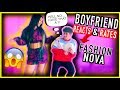 FASHION NOVA TRY ON HAUL PT. 3!  *Over Protective Boyfriend Reacts & Rates Outfits
