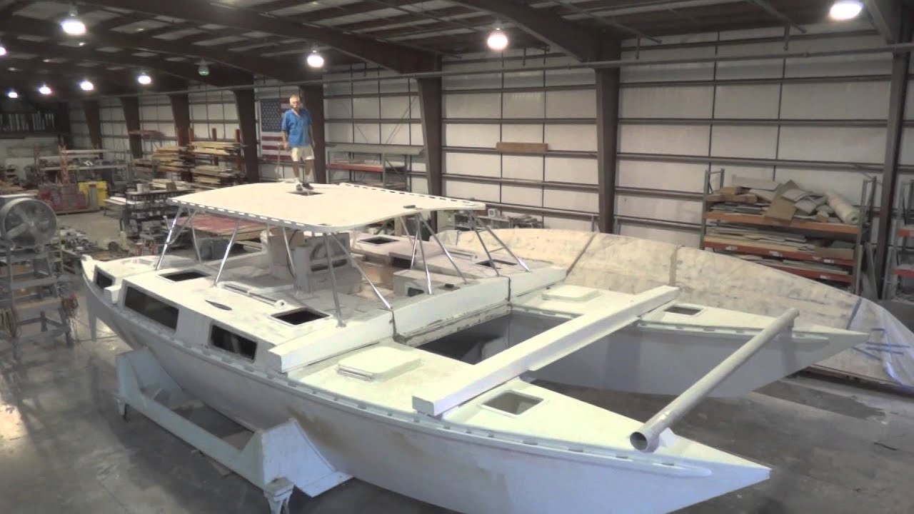 Ariki 48 Sailing Catamaran Build Update 16 December 2013 