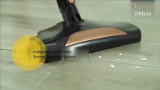Deroma Deerma DM616 Steel Cyclone Filter Powerful Floor Vacuum Cleaner 2 in 1 3.0 Version
