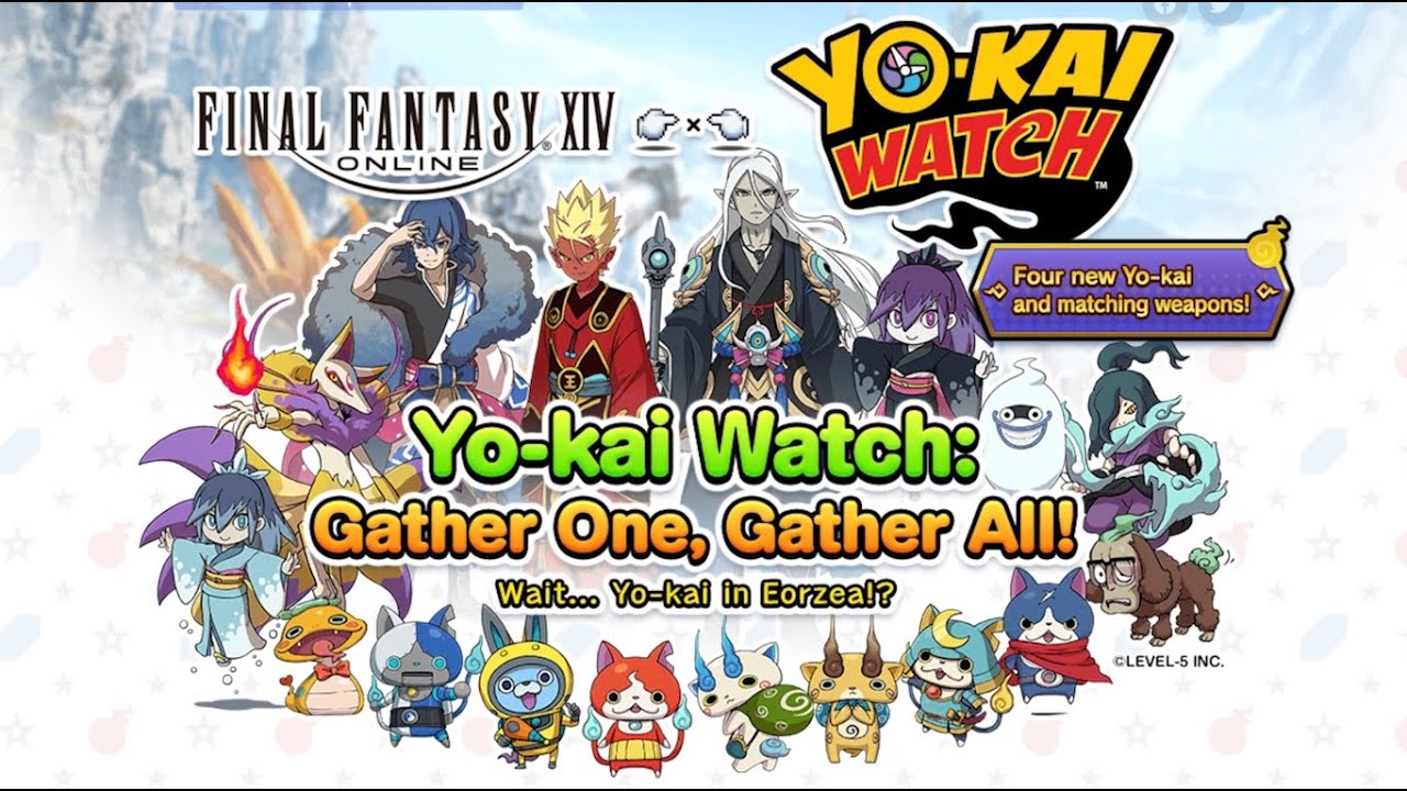 FFXIV Yokai Watch Event Returns August 19th! Lodestone YouTube