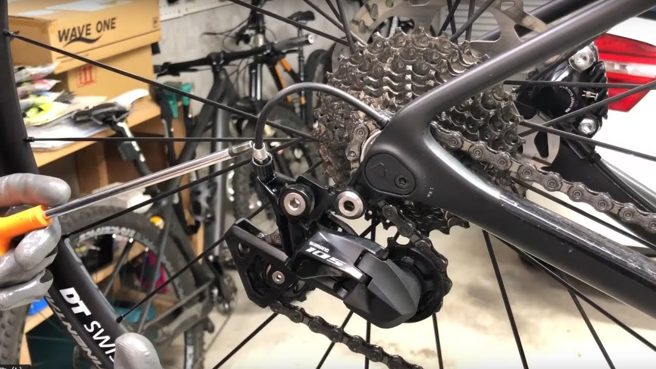 ディレイラーを外したら調整は必要なのか？ ロードバイク - YouTube