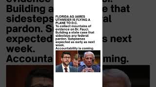 Florida AG Targets Fauci Investigation 🇺🇸