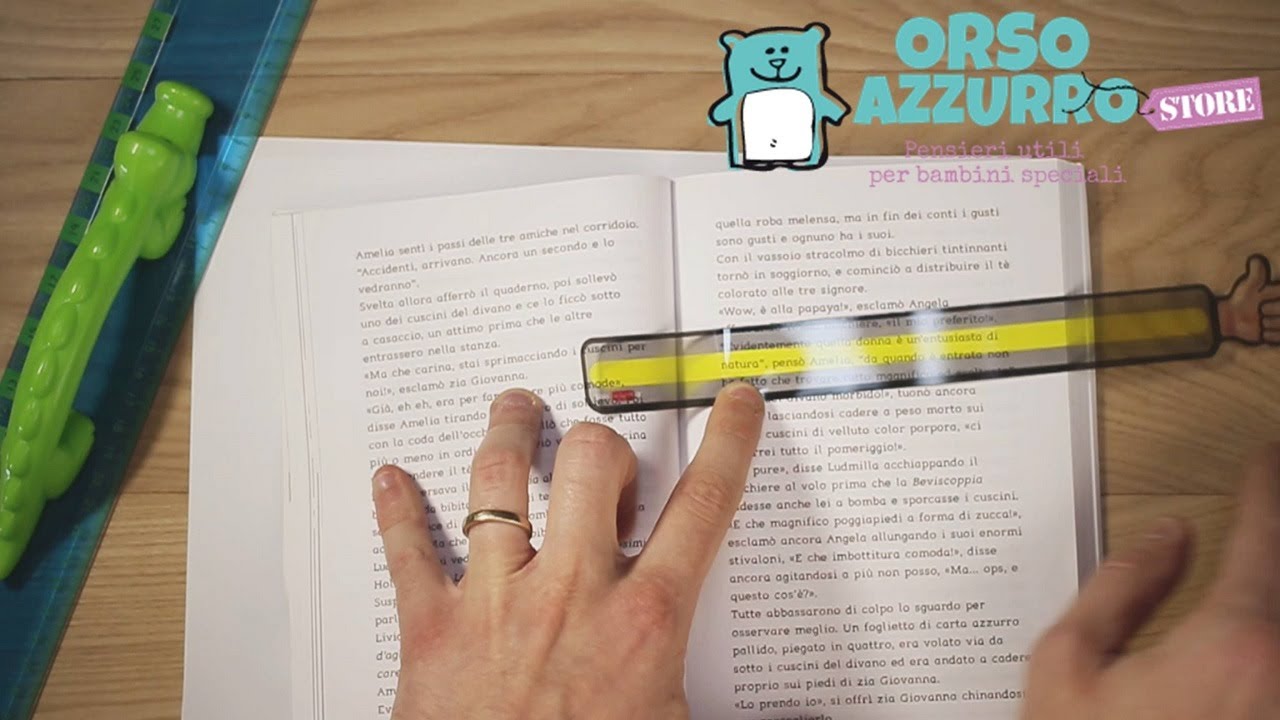 14 Strisce Di Lettura Guidate Per Bambini – Tracker Con Anelli Dito – Strumenti Per Dislessia E ADHD – Segnalibri Colorati - 2