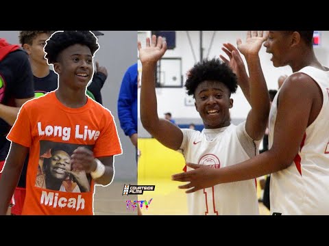 7th Grader Scoop Smith is a TRUE PG!! Highlights from the Battle Royale Classic!