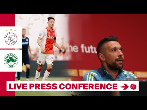 ??? LIVE 14:15 | Persconferentie Francesco Farioli en Steven Berghuis | Ajax - Panathinaikos
