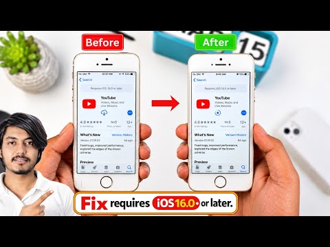 How To Fix YouTube Requires iOS 16.0 or Later (2026) | This application requires ios 16.0 or later