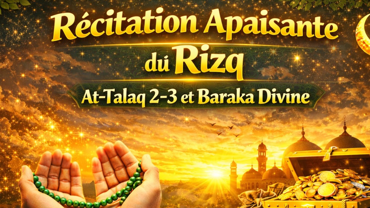 Verset du Rizq dans le Coran | Sourate At-Talaq Versets 2-3