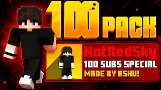 I tried NotRedSky 100 subscriber texturepack in MojoLauncher (showcase) 