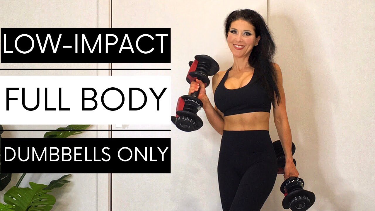 Full Body STRENGTH Workout // NO REPEATS HIIT WITH DUMBBELLS // Beginner Friendly