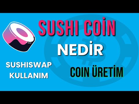 Sushi Coin Nedir? SushiSwap Kullanım. DeFi 1 günde $6 Coin Üretimi
