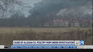 300K hens killed in fire at Allegan County farm