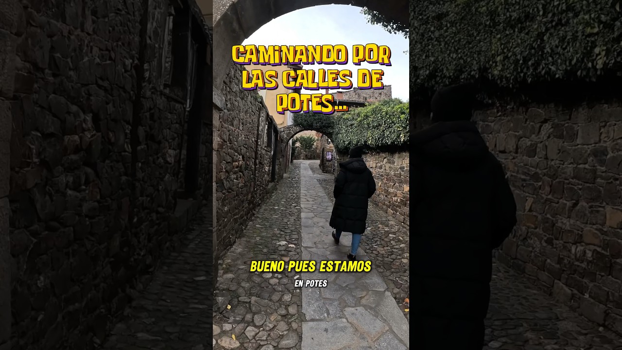Caminando por uno de los pueblos más bonitos de España #potes #cantabria #pueblosconencanto