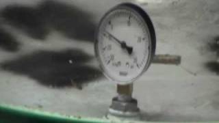 Steel 55 Gallon Drum Vacuum Test for Biodiesel Production