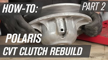 How To Rebuild a Polaris UTV CVT Clutch | Secondary Clutch