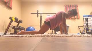 OYBFitness: Plank Lateral Foot Tap